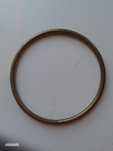 Металлические кольца медные и хромированные (фото #2)