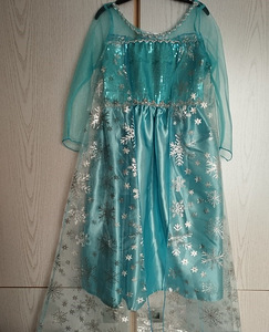 Uus Frozen Elsa kleit 104/110