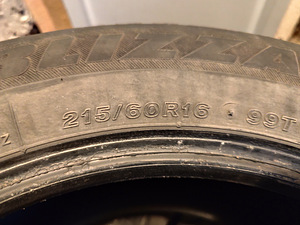 Bridgestone 215*60*16 (2 foto / 6)