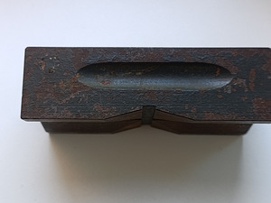 METALLIC IRON WATER DOUBLE LEVEL LEVELLER 1 STRICH BLASENAUS (4 foto / 5)