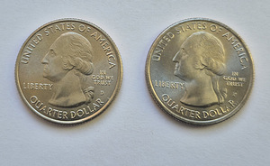 USA. quarter coin (3 foto / 4)