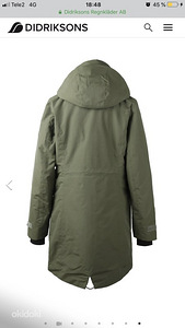 Uus Didriksons Tanja talveparka, suurus 40 (3 foto / 3)