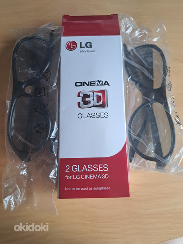 2x 3D-очки для телевизора LG (фото #1)