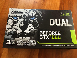 ASUS GTX 1060 3GB DUAL (1 foto / 3)