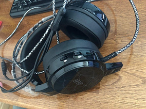 Gaming headphones with mic - new (1 foto / 1)