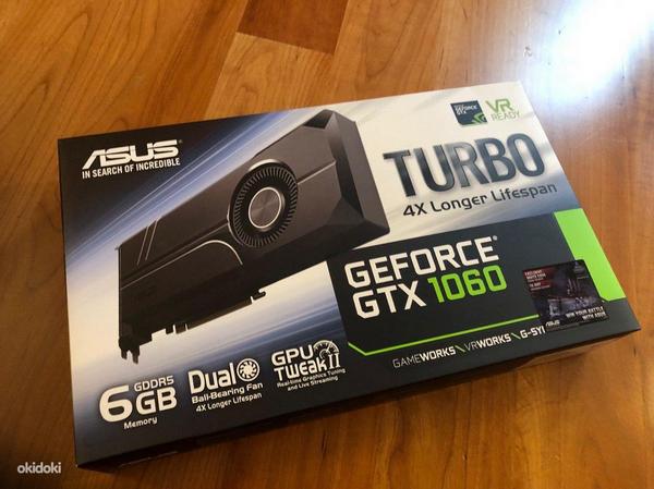 ASUS GeForce 1060 6GB (фото #3)