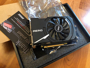Msi aero itx gtx 1060 3gb (2 foto / 3)