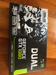 Asus Dual GTX 1060 3GB (1 foto / 3)