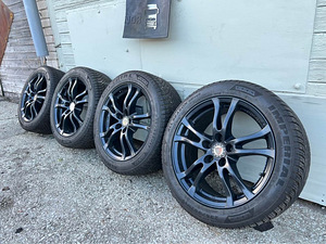 5x112 R17 valuveljed koos lamellrehvidega (1 foto / 6)