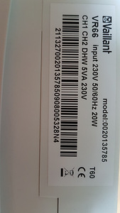 Vaillant VR 66 (2 фото из 2)