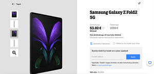 Samsung Galaxy Z Fold 2 5G 256GB Mystic Brown (6 foto / 6)