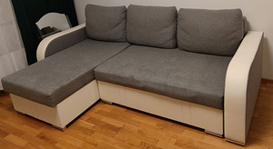 Lahtikäiv nurgadiivanvoodi pesukastiga (2 foto / 6)