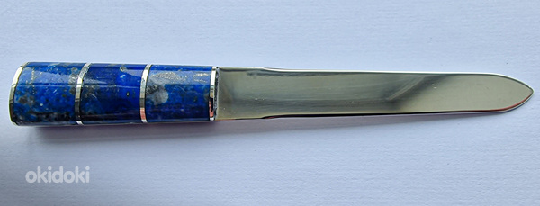 Nuga 140mm x 15mm (hõbe/lasuriit)
