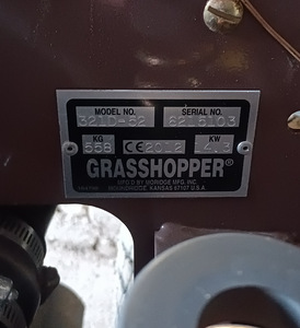 GRASSHOPPER 321D-52 ДИЗЕЛЬ (6 фото из 6)