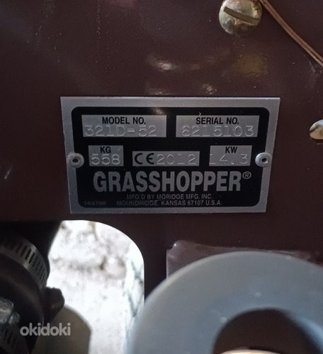 GRASSHOPPER 321D-52 ДИЗЕЛЬ ZEROTURN (фото #7)