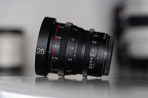 Meike 25mm T2.2 Manual Focus Cinema MFT