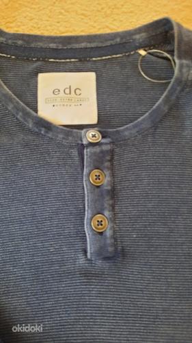Новая синяя мужская кофта EDC XXL (фото #2)