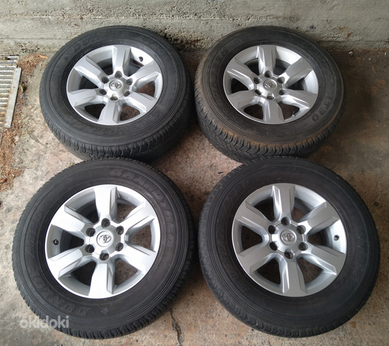 Литые диски R17 с шинами для Toyota Land Cruiser Hilux 4-Run