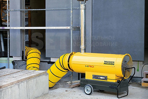 Diisel soojapuhur 90kw Wacker Neuson (2 foto / 6)