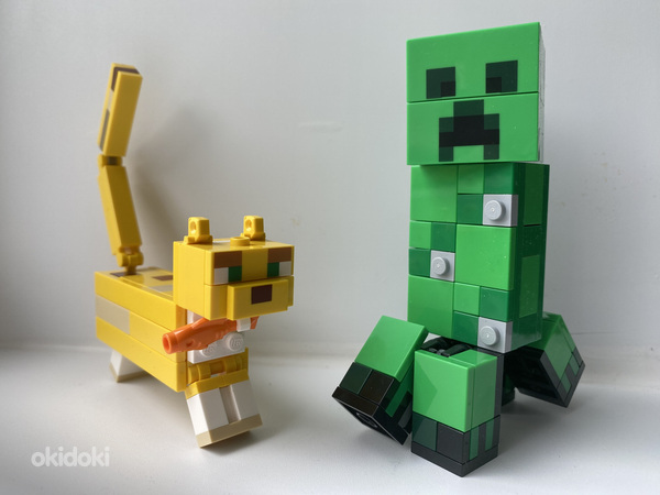 LEGO Minecraft - Крипер и Оцелот - 21156 (фото #2)