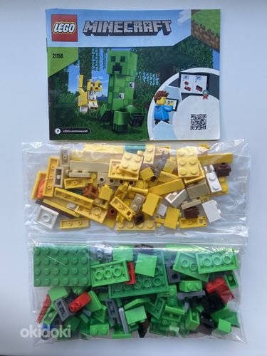 LEGO Minecraft - Крипер и Оцелот - 21156 (фото #4)