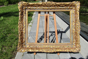 Raam piltidele. Barokk kullatud 40x30 cm Baguette (2 foto / 3)