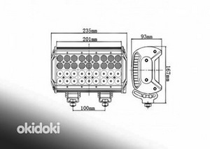 Led bar 108W (2 фото из 3)