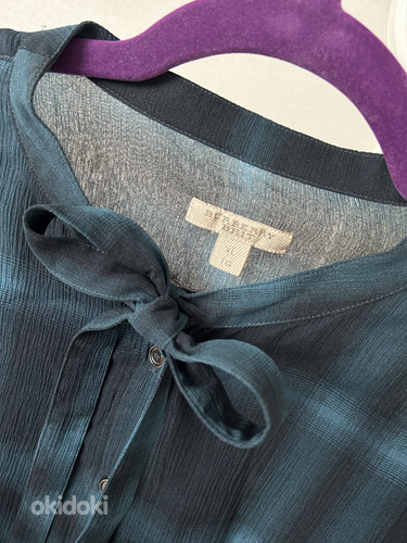 Шелковая блузка Burberry, размер XL (фото #2)