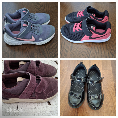 Jalanõud s.29 Nike tossud,Ecco tossud, H&M kingad (foto #1)