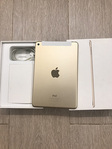 Apple Ipad Mini 4 kuldne Wi-Fi + Cellular (4 foto / 4)