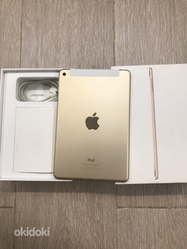 Apple Ipad Mini 4 золотой Wi-Fi + сотовая связь (фото #4)