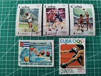CORREOS CUBA 1983-1984 OLYMPIC GAMES