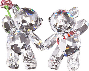 SWAROVSKI happy bears together / kujukesed 2tk. (UUS) (3 foto / 3)