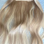 Искусственное наращивание светлых/полосатых волос (фото #2)