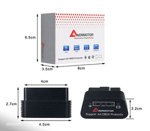 OBD2 WiFi v.1.5 autodiagnostika adapter IOS iPhone, Android (2 foto / 6)
