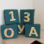 Mягкие кубики-подушки с буквами и цифрами.Комплект (фото #1)