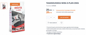 10 TK (250kg) x Isevalguv tasandussegu MIRA X-PLAN 25KG (2 foto / 2)