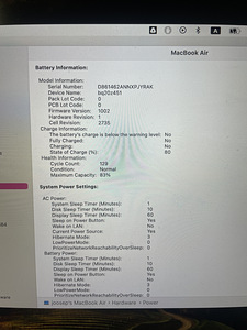 Macbook Air M1 2020/16 GB RAM/256 SSD (3 foto / 5)