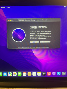 Macbook Pro Early 2015 / 2,7GHz / 8GB RAM / SSD (2 foto / 8)