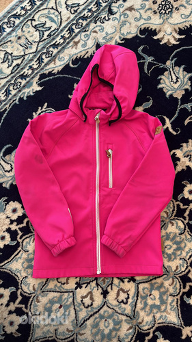 Куртка reima розового цвета из софтшелла (фото #2)