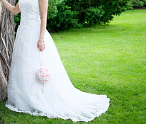 Красивое свадебное платье, размер M