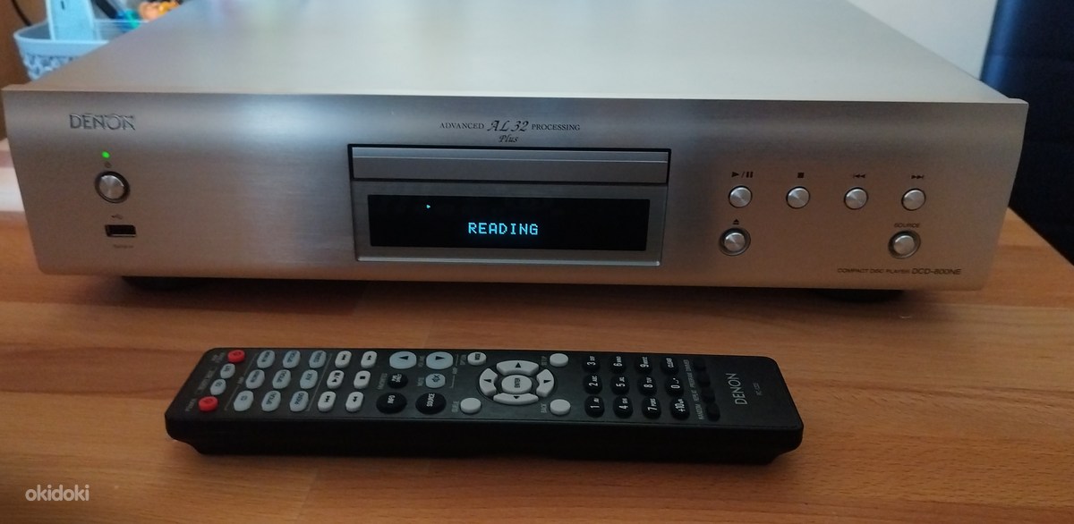 Denon DCD-800NE Black Проигрыватель Компакт дисков - Tallinn, CD-плееры и рекордеры – okidoki