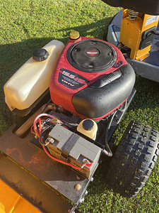 Murutraktor/raider Stiga Park Compact (7 foto / 8)