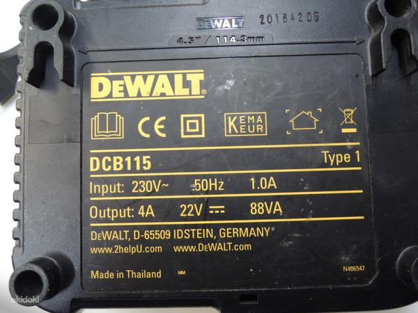 Акудрель DeWalt DCD791 + Aku 5.0AH + Зарядка DCB115 (фото #3)