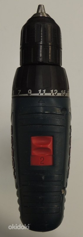 Akutrell Bosch GSR 12-2 + 2 aku 1,5Ah + laadija + kohver (foto #5)