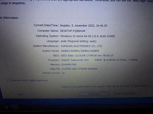 Sülearvuti Samsung 200B + Laadija (2 foto / 8)