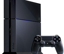 Игровая консоль Sony PlayStation 4 + пульт + кабеля