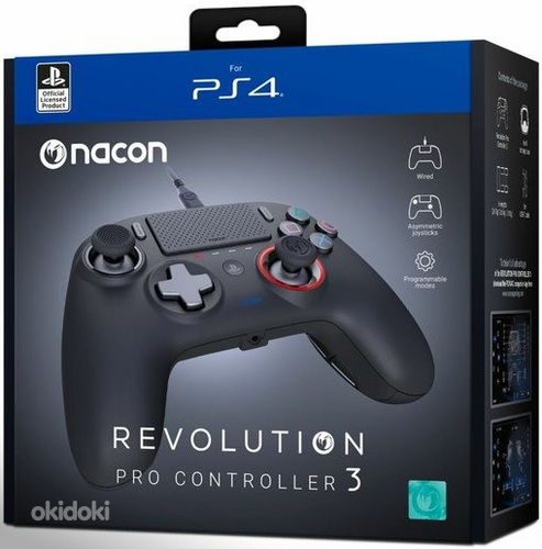 Игровой контроллер Nacon Revolution Pro 3 (комплект) + короб (фото #1)