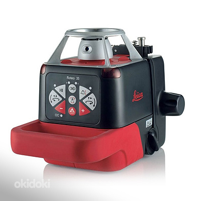 Ротационный лазер Leica roteo 35 + комплектующие + ящик (фото #1)