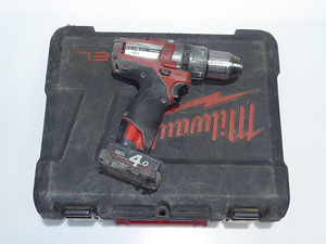 Akutrell MILWAUKEE M12 CDD-402C + aku + laadija (5 foto / 5)